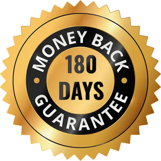 SlimTide 60-day money-back guarantee badge