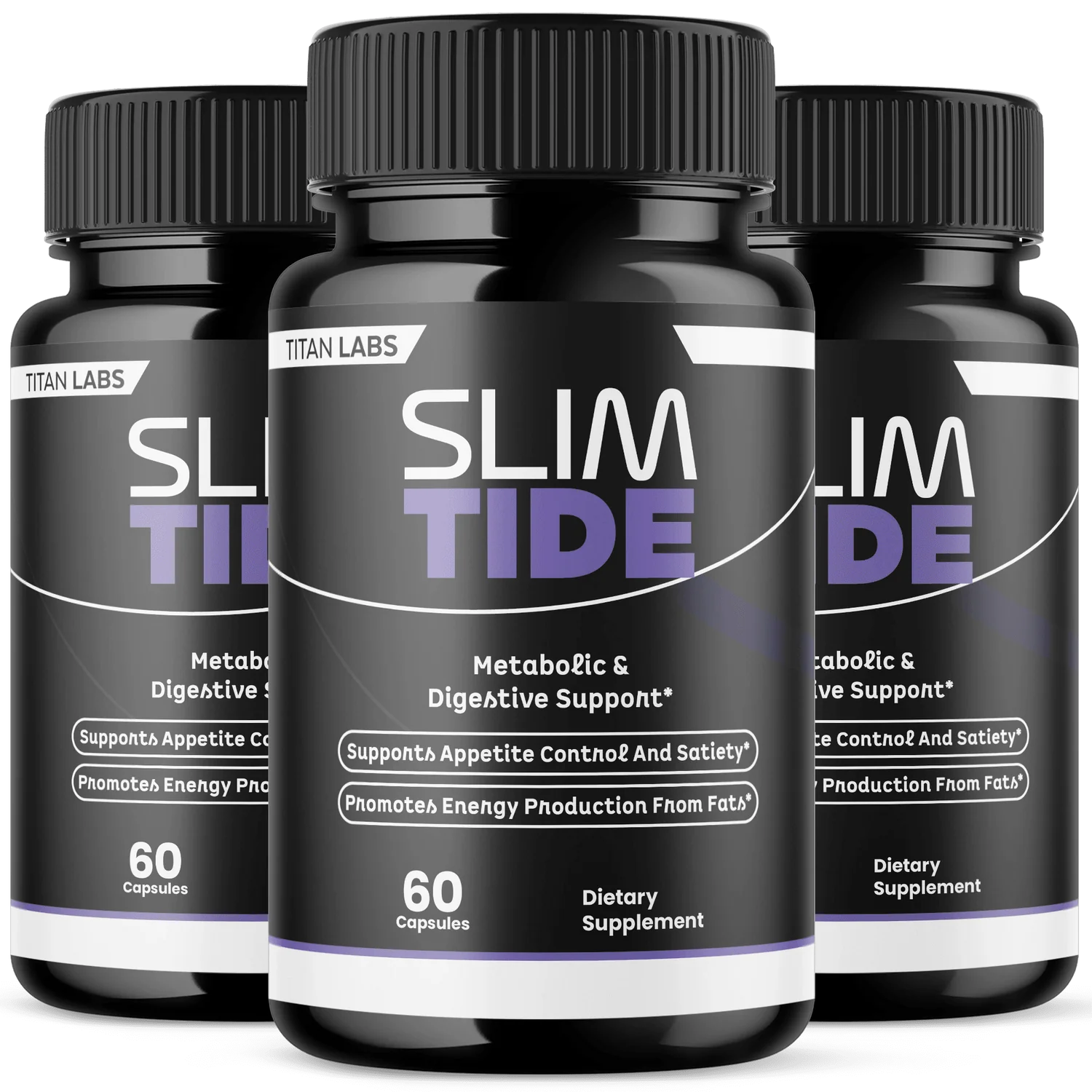 SlimTide® weight loss supplement — 3 bottle pack
